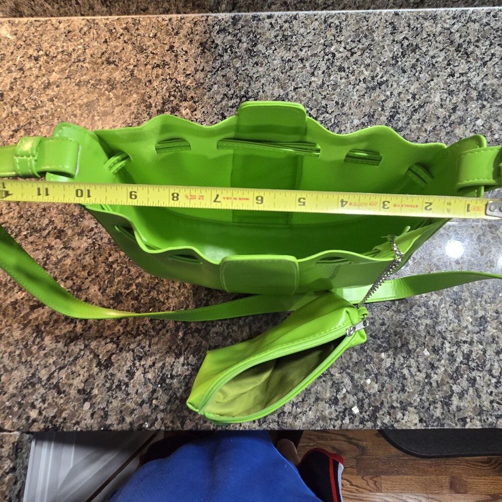 GEIR NESS Laila Bucket Bag, Lime Green Essence Of Norway - Picture 4 of 10